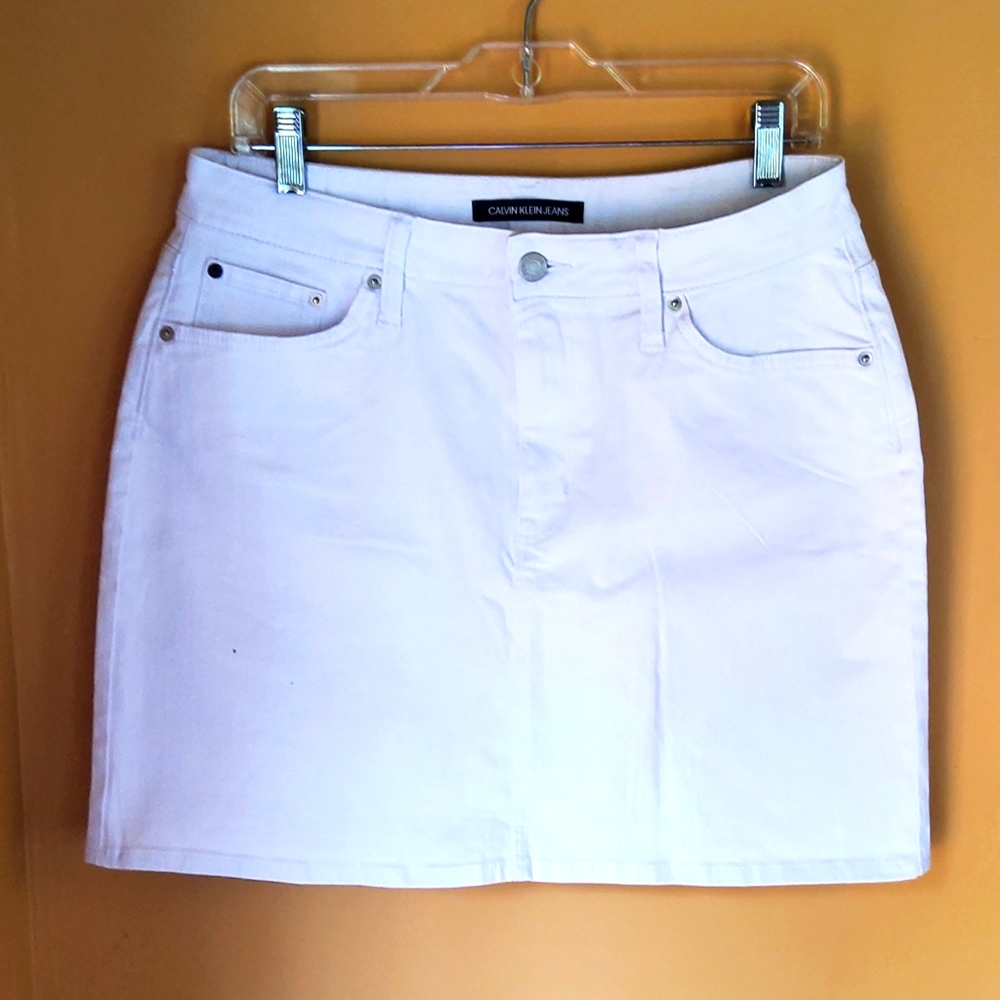 Calvin Klein Jean Mini Skirt
